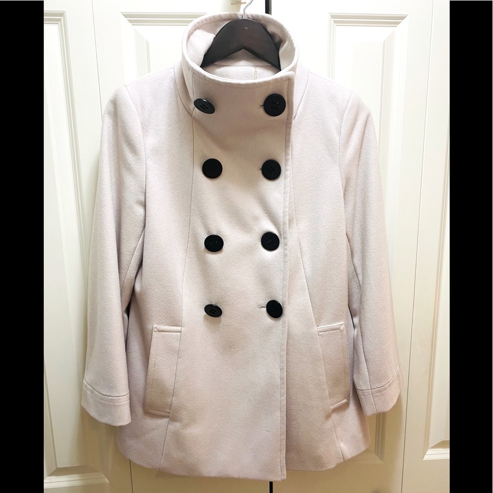 Calvin Klein Wool Blend Coat Women’s Size 6, Small